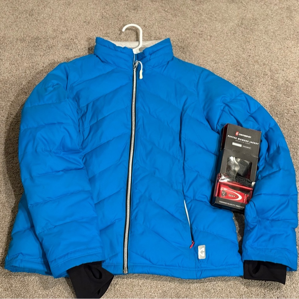 Gerbing Blue Heated Puffer Jacket